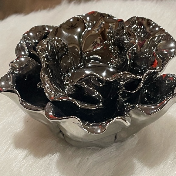 💎RARE!💎 Beautiful Vintage Chrome Paperweight/Table Decor - Picture 2 of 4